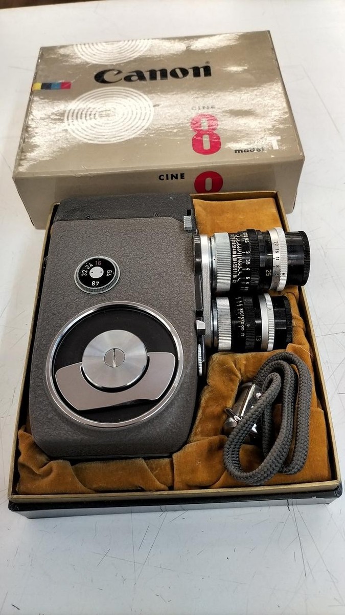 Canon 8mm フィルム シネマカメラ Cine Canonet 昭和レトロ □ 昭和レトロ Canon キャノン キャノビジョン 8-2（Yahoo