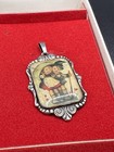 Vtg 1982 ARS HUMMEL W. Germany Silver Plated Pendant IOB STORMY WEATHER — photo 2