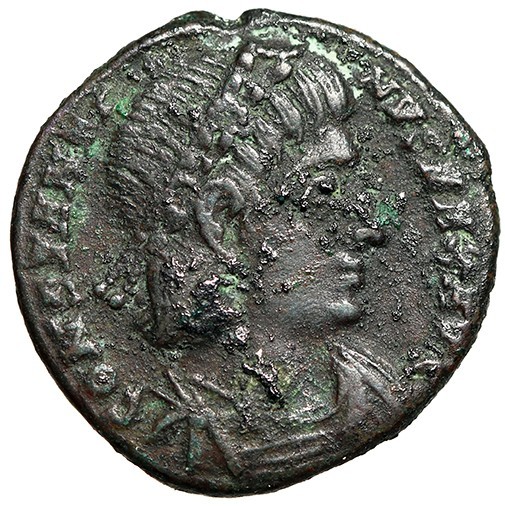 CONSTANTINE I THE GREAT Roman Coin Rare Mintage CERTIFIED GENUINE COA