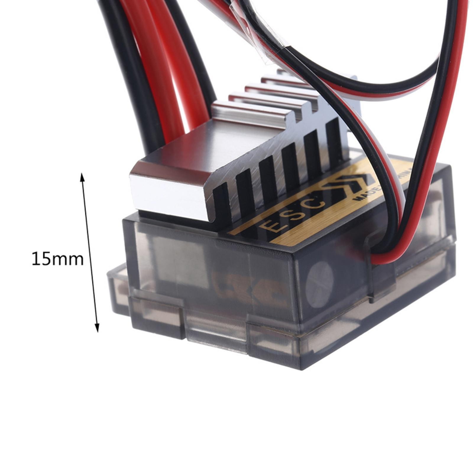 4.8-8.4V Dual-way ESC Brushed RC Car Truck Boat Model Electric Speed Control A