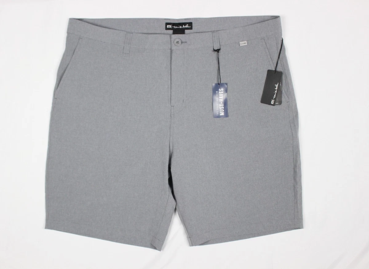 Short De Sport Travis Mathew Pour Homme, Gris, Coupe Légère Et Décontractée, Parfait Pour La Détente Ou Une Activité Tranquille, Idéal Pour Les Journées Tropicales