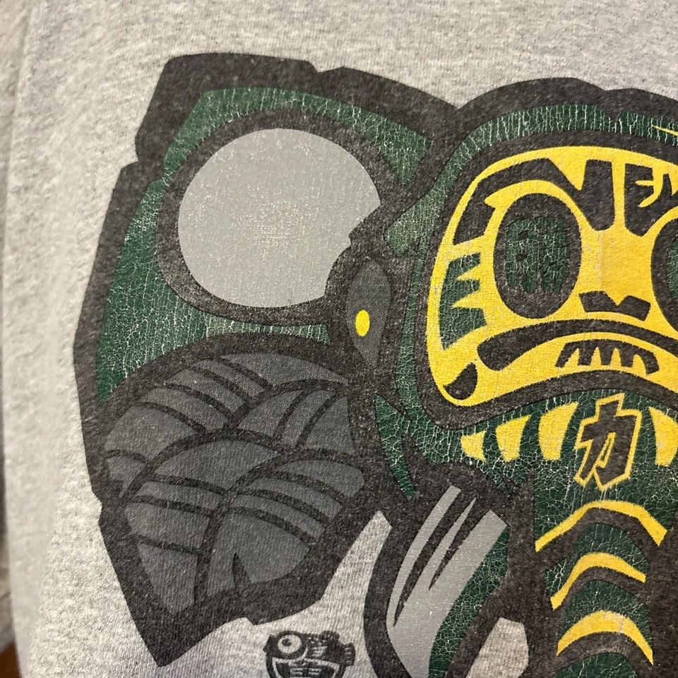 Camisa Oakland A’s Athletics Japanese Heritage Night Elephant Gris Talla XL Foto 4 de 4