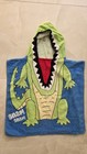 Kids Beach Swimming Poncho Boys Girls alligator Hooded Towel Bath used