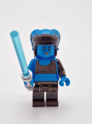 Lego  Star Wars Aayla Secura Minifigur sw1428 Klemmbaustein Clone Wars 75435