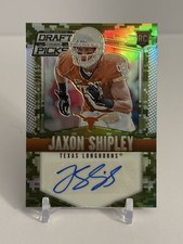 Jaxon Shipley 2015 Panini Prizm Collegiate Draft #200 Camo Prizm AUTO /199 TEXAS