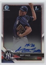 2018 Bowman Chrome Prospect Auto Matt Sauer #CPA-MSA Auto 16to