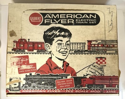Vintage American Flyer No. 20763 Train Set 1963 Original Box Untested
