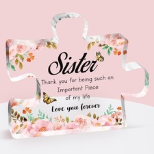 Sister Christmas Gifts -Delicate Birthday Gifts-Engraved For