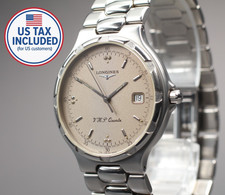  Near Mint   LONGINES Conquest L1.613.4 V.H.P Qz Quartz Men's Watch From Japan