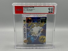 PSA 9.6 NS Pokemon Card GB Nintendo Game Boy Color CIB Complete W/ 9.8 Box