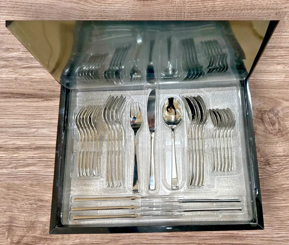 ROBBE & BERKING Menübesteck York 18/8 30tlg. Edelstahl, NEU inkl. OVP - Bild 2 von 4