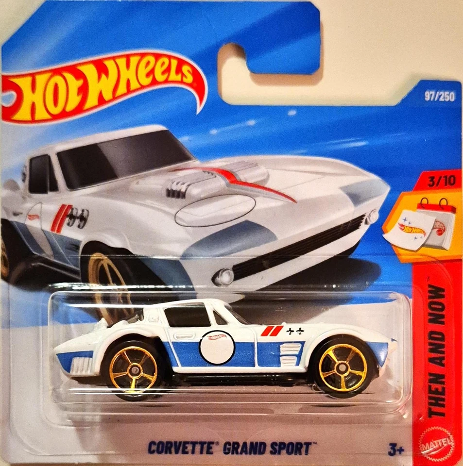 Hot Wheels 2026 Corvette Grand Sport 97/250 Then And Now
