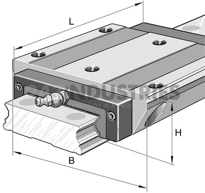 KWVE20-W-V2-G4 INA 42 x 80 x 69,8 mm LINEAR PLAIN UNIT