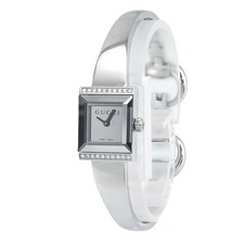 GUCCI G Frame Diamond Bezel Ladies Watch 128.5 Quartz Stainless Steel #S510083