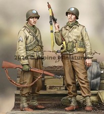 ALPINE MINIATURES 35335 1/35 US 29th Infantry Division Set 2 figures 