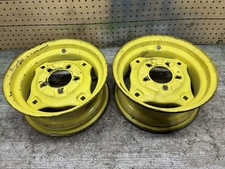 1963-1967  John Deere 110 Round Fender Tractor  Narrow Rear  Rims Wheels 6x12x12
