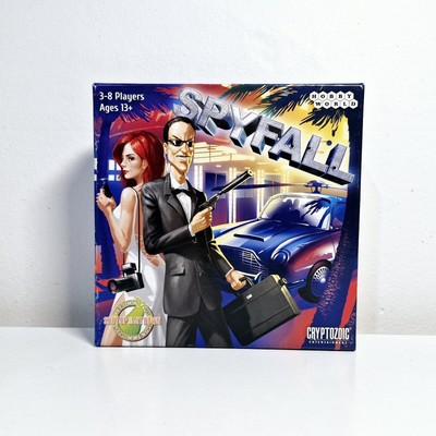 SPYFALL Ein psychologisches Kartenspiel von Alexander Ushan Cryptozoic Games