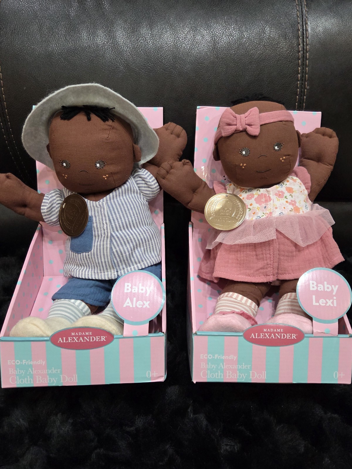 Baby Lexi & Alex Dark Skin Tone Htf
