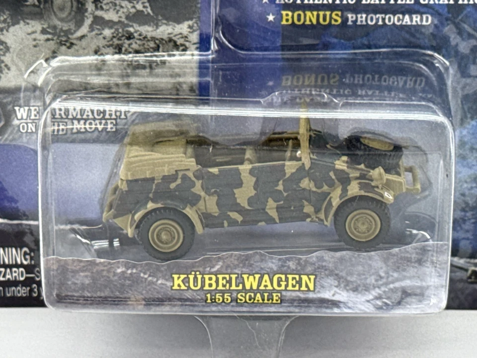 Johnny Lightning Military Muscle WWII German Kubelwagen 1:55 Diecast #6 - Image 2 of 4