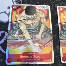 Roronoa Zoro [Super Pre-release] ST01-013 Prices | One Piece