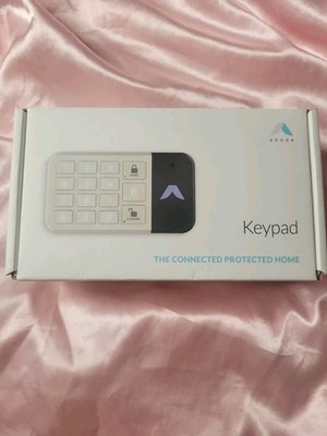 Abode Home Security Keypad Motion Detection Alarm System Open Box
