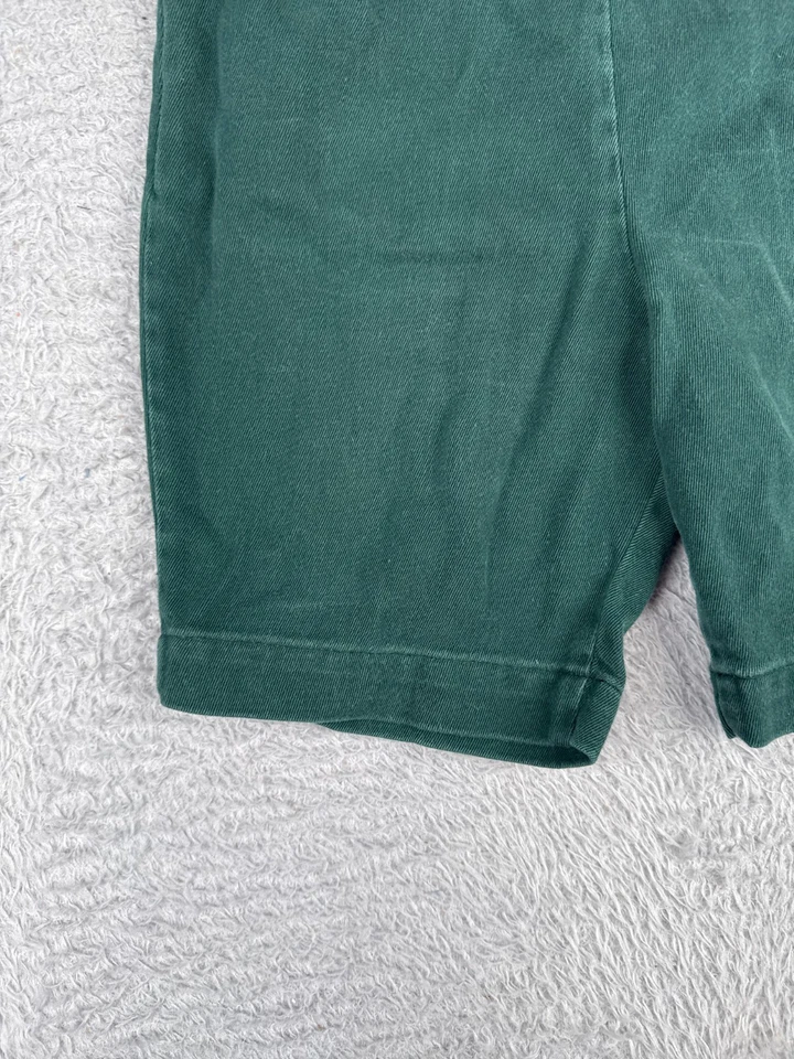 VINTAGE Girl Scout Shorts Girls 22 Green Elastic Waist USA Official Uniform 22x7 - Image 3 of 4