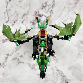 LEGO Ninjago The Green NRG Dragon 70593 - 2016 - INCOMPLETE / NO BOX