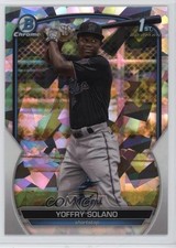 2023 Bowman Chrome Prospects Atomic Refractor Yoffry Solano #BCP-72 0w47