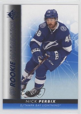 2022-23 SP Retail SP Rookie Authentics Blue Nick Perbix #129 Rookie RC td8