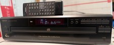 DENON DCM-280 5-DISC CD PLAYER/ CHANGER, MP3, W/ ORIGINAL REMOTE CONTROL NICE 
