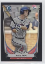 2014 Bowman Draft Chrome Black Refractor 22/75 Mike Papi #CDP36 1xn