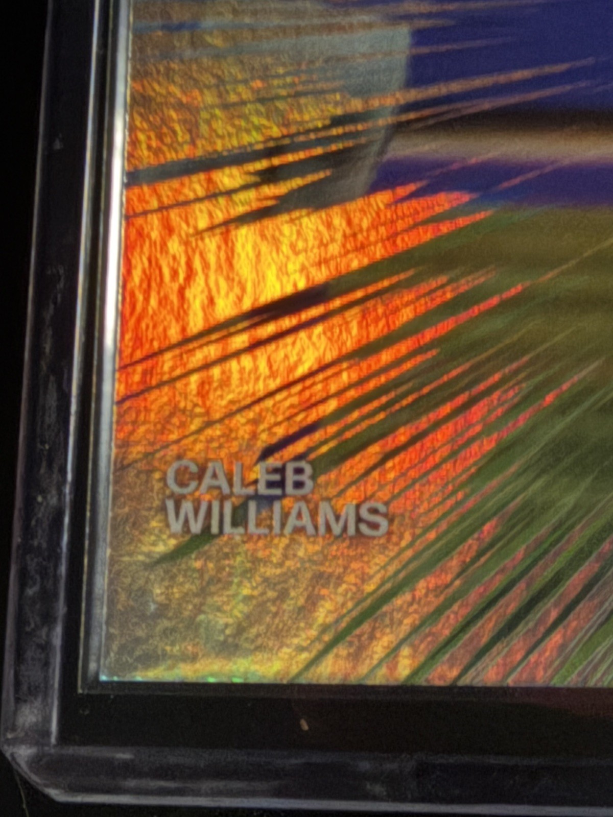 2026 Topps Flagship Caleb Williams Pressure Cookers #PC-6 view 4