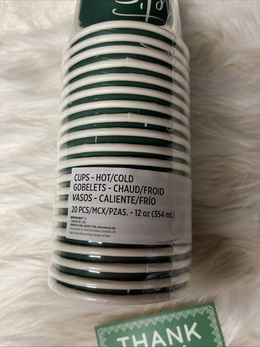 Golf Hole In One 12 oz Paper Cups 20 Per Pack Golf Party Decorations Supplies - Picture 3 of 3
