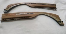Set Porsche 996 Baige Leather Dash Defrost Vents. 996 552 186 00996 552 185 00