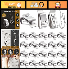 100 Pcs Stainless Steel Cable Clips - Metal Wire Management for Solar, Boat, Tra