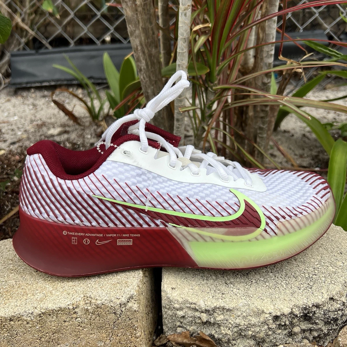 Las mejores ofertas en NikeCourt Air Zoom Vapor 11 HC White Team