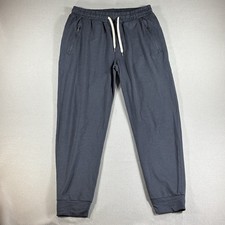 Vuori Men's Ponto Performance Jogger Pants Navy Heather Size L Dreamknit 7/6