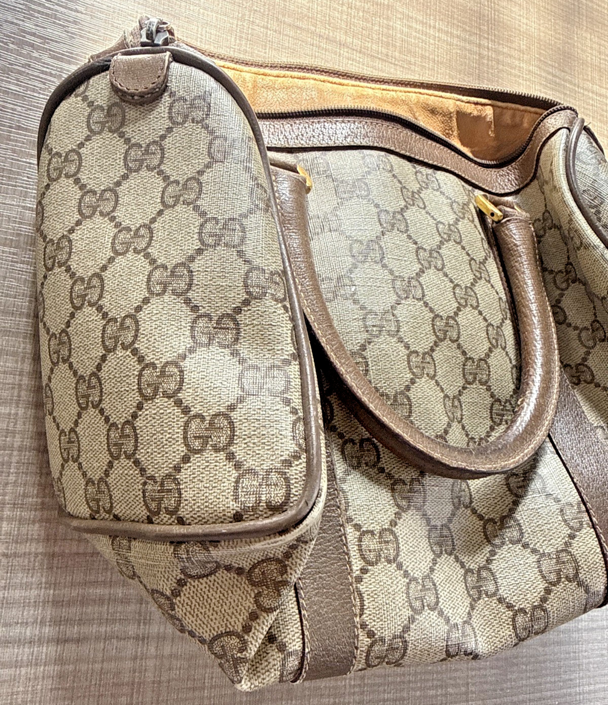 Vintage Gucci Handbag Italy thumbnail 5