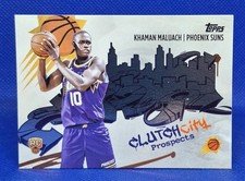 2025-26 Topps Flagship Basketball Clutch City Prospects Khaman Maluach RC #CC-10