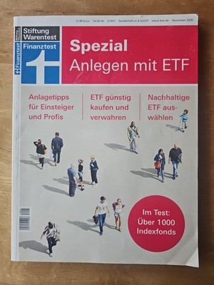 Stiftung Warentest | Finanztest | Anlegen mit ETF | Ausgabe 11/2020