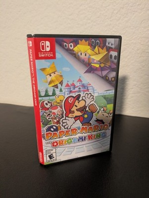 Paper Mario The Origami King - CASE ONLY - ''BLACK BOX'' (Switch, 2020)