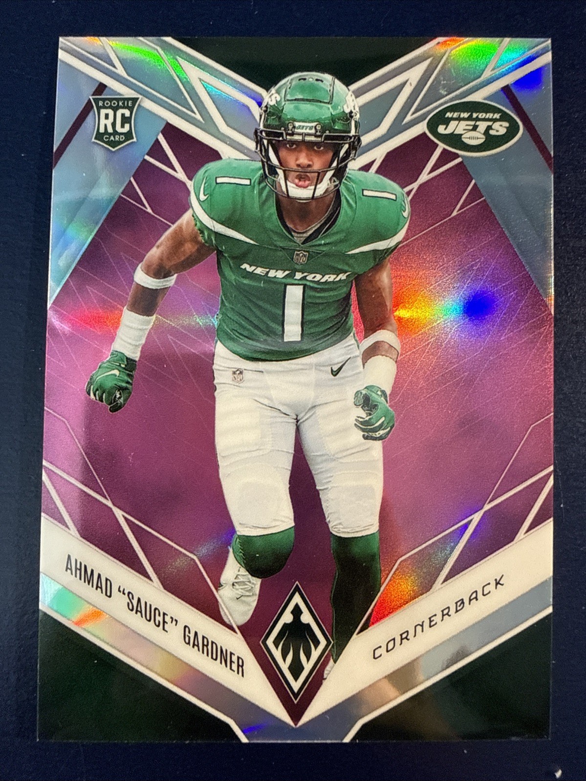 2022 Panini Phoenix - Rookies Ahmad Gardner #128 Pink /199 (RC)