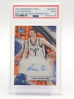 KON KNUEPPEL 2024-25 BOWMAN U BEST ORANGE GEO ROOKIE AUTO /25 PSA 9 Q4616