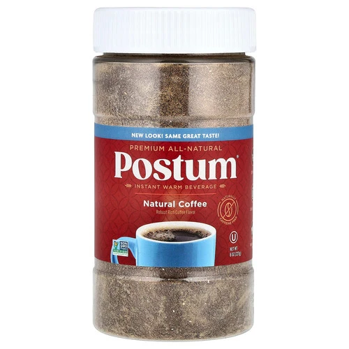 Instant Warm Beverage, Natural Coffee, Caffeine Free, 8 oz 227 g