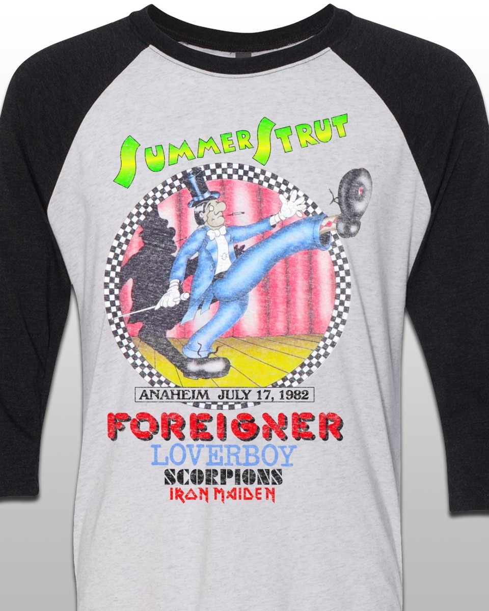 Summer Strut 1982 Anaheim Tour Tee – Rock Music Festival Unisex SM