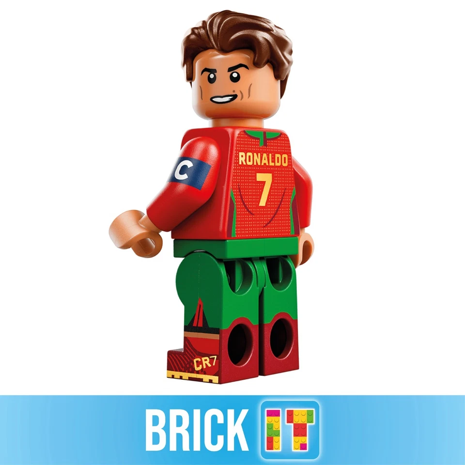 LEGO Cristiano Ronaldo Minifigur - CR7 Weltstar - Neu - Bild 1 von 1