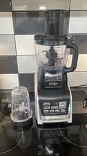 Ninja 3-in-1 Food Processor BL682UK Blender, Smoothie Maker, Auto-iQ