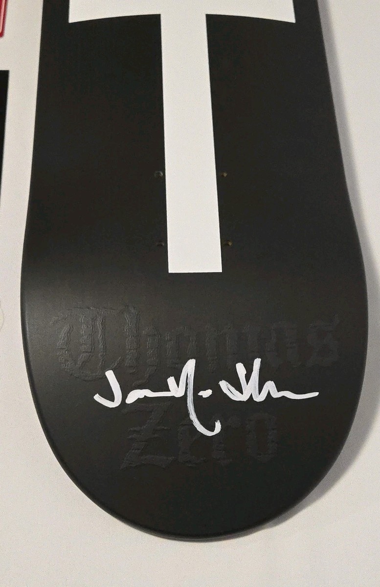 SIGNED Zero x Jamie Thomas God So Loved The World Skateboard Deck