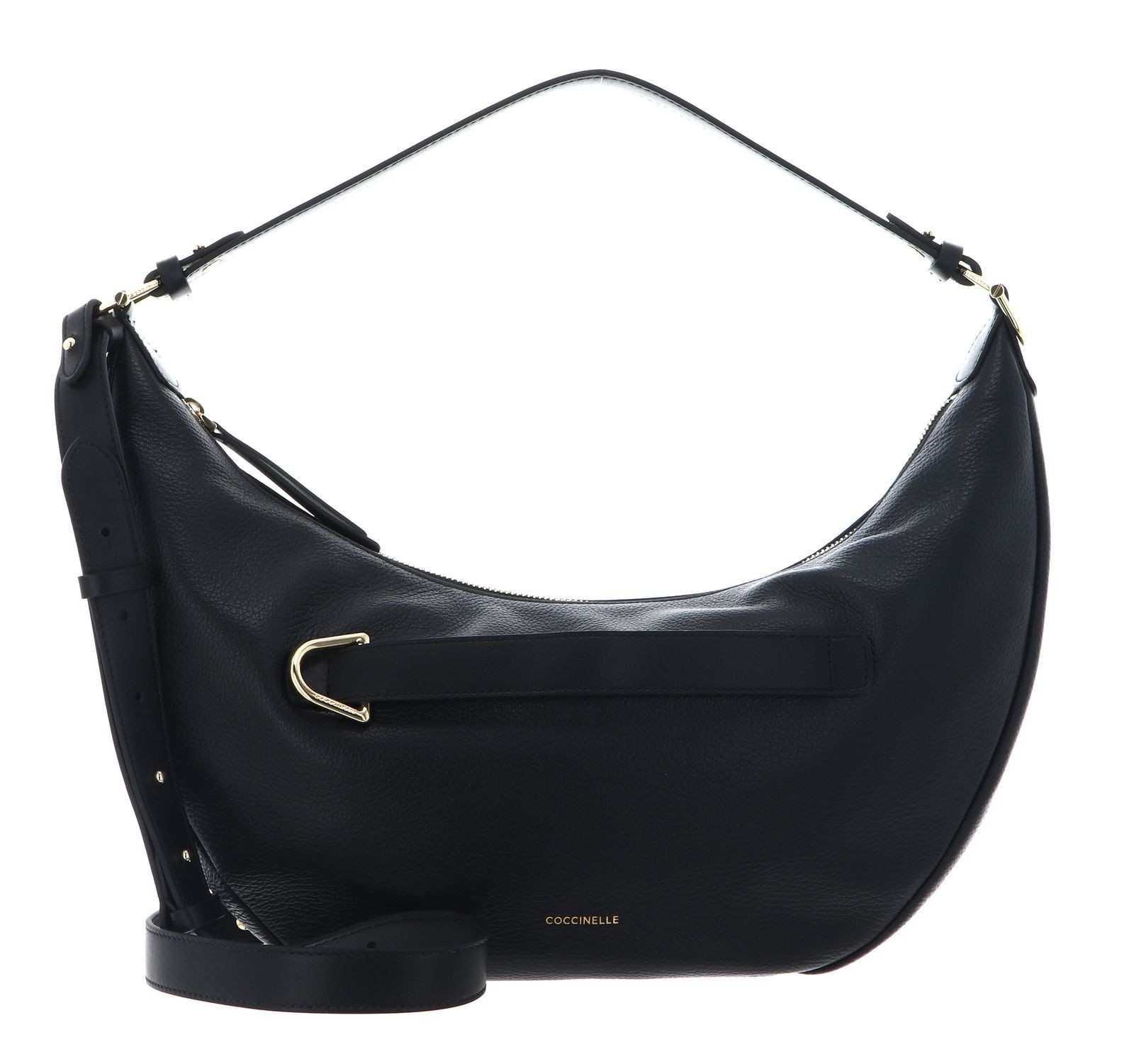 COCCINELLE shoulder bag Paki Handbag Leather Noir / Noir