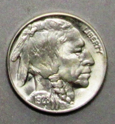 1928 Buffalo Nickel Attractive Choice Uncirculated.